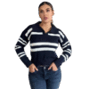 BUZO AZUL DE RAYAS
