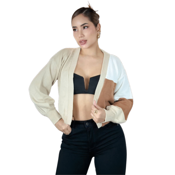 BUZO EN HILO BEIGE