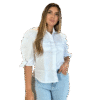 CAMISERA BLANCA POPELINA