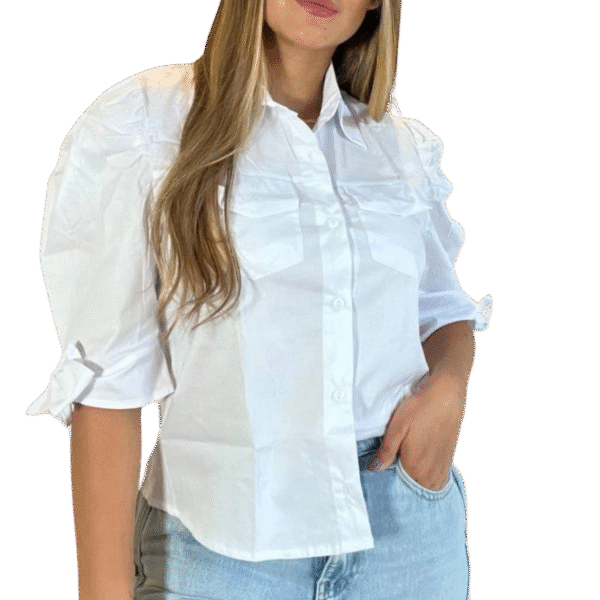 CAMISERA BLANCA POPELINA