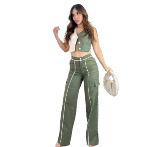 PANTALÓN DRIL VERDE