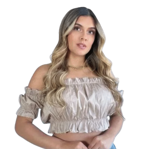 CROP TOP BANDEJA POPELINA