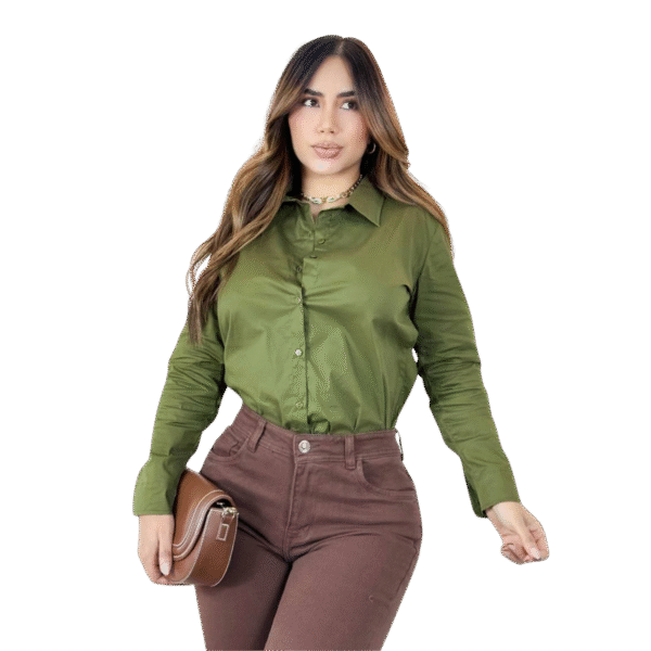CAMISA CLÁSICA TELA POPELINA