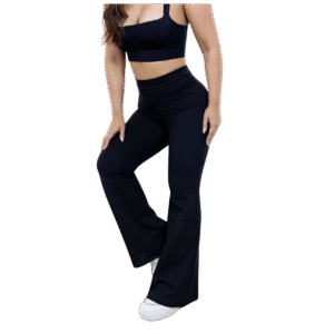 Pantalón acampanado talla única