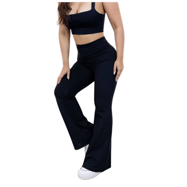 Pantalón acampanado talla única