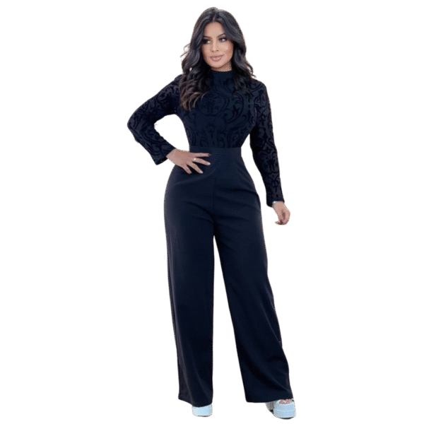 ENTERIZO ISABELA NEGRO