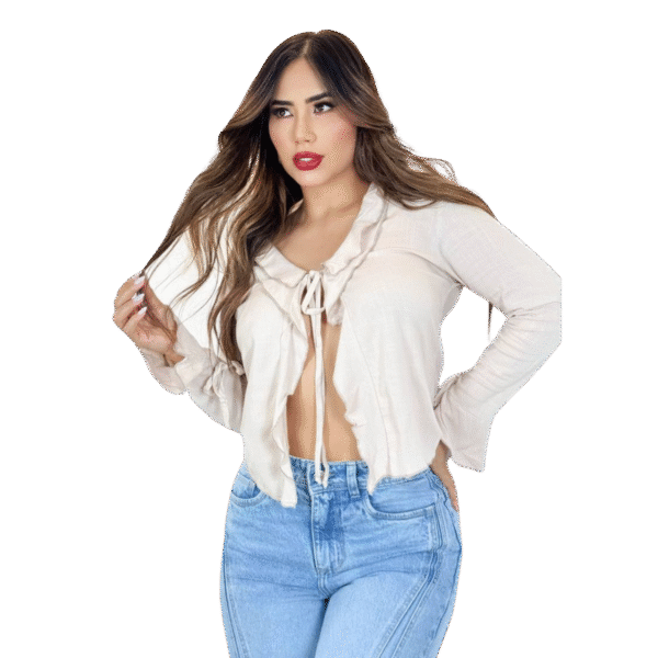 BLUSA BOLERO LINO