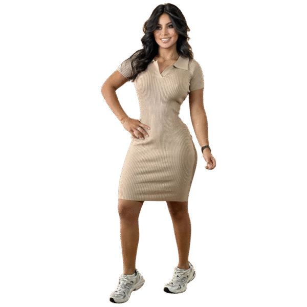 VESTIDO ELARA BEIGE